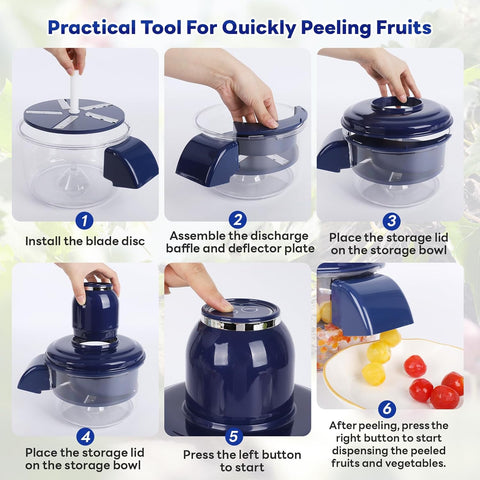 Electric Fruit and Vegetable Peeling Machine